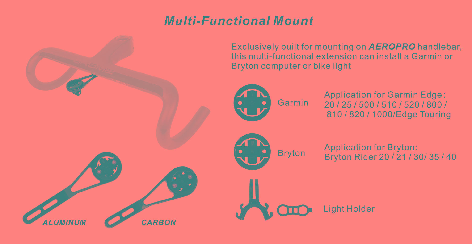 OROME AEROPRO One Piece Road Carbon Compact Handlebar