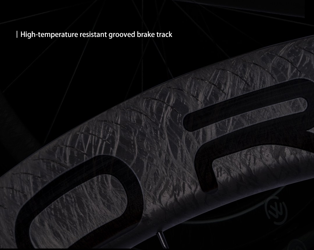 OROME VALAR DT56 Carbon Road Rim Brake  Wheelsets, Rim Brake Carbon Wheels. Superlight Carbon Rim Brake Wheelsets