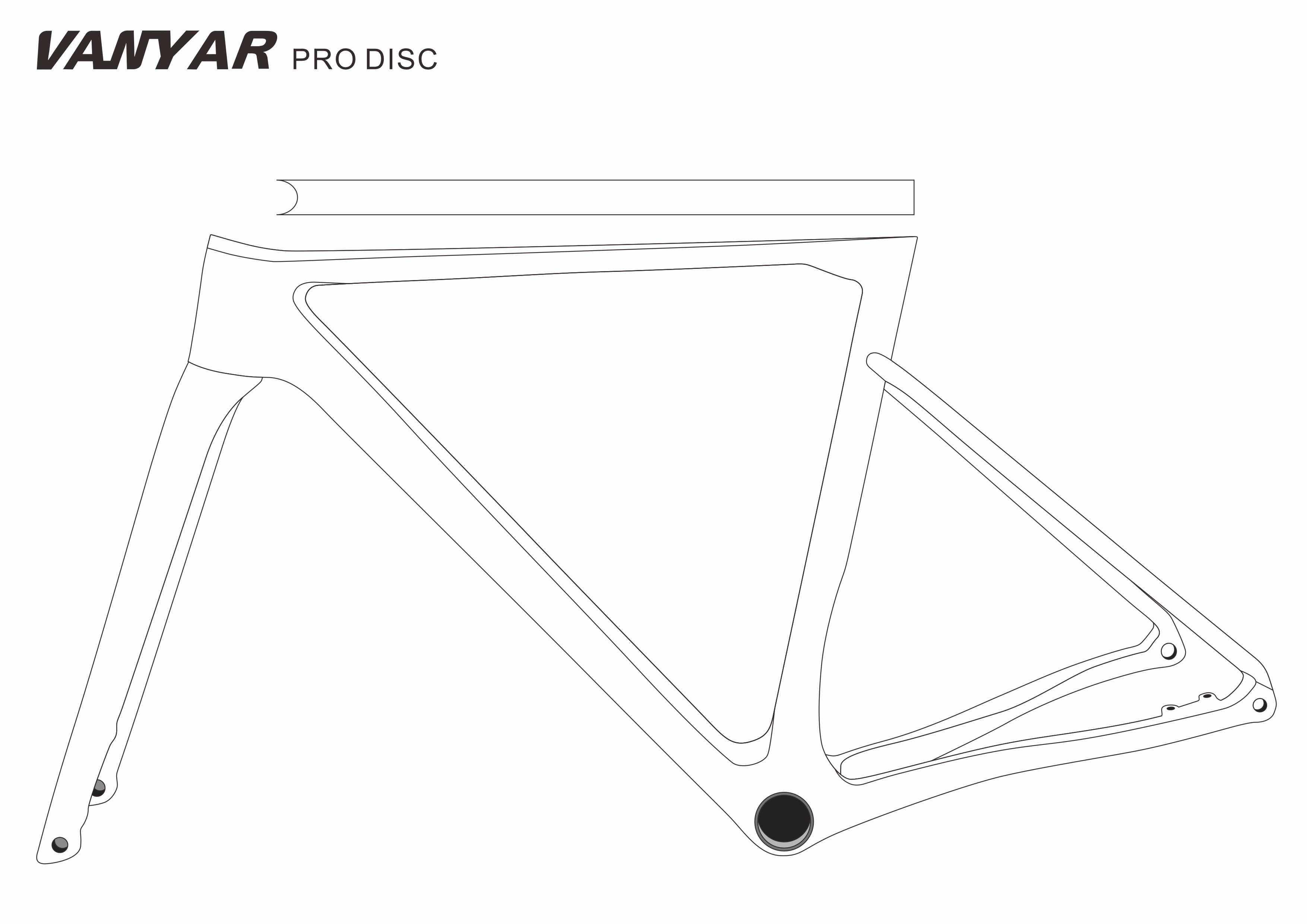 UCI Approved, ELVES Vanyar Pro Disc Road Framesets, Superlight  Full Carbon Disc Road Frame