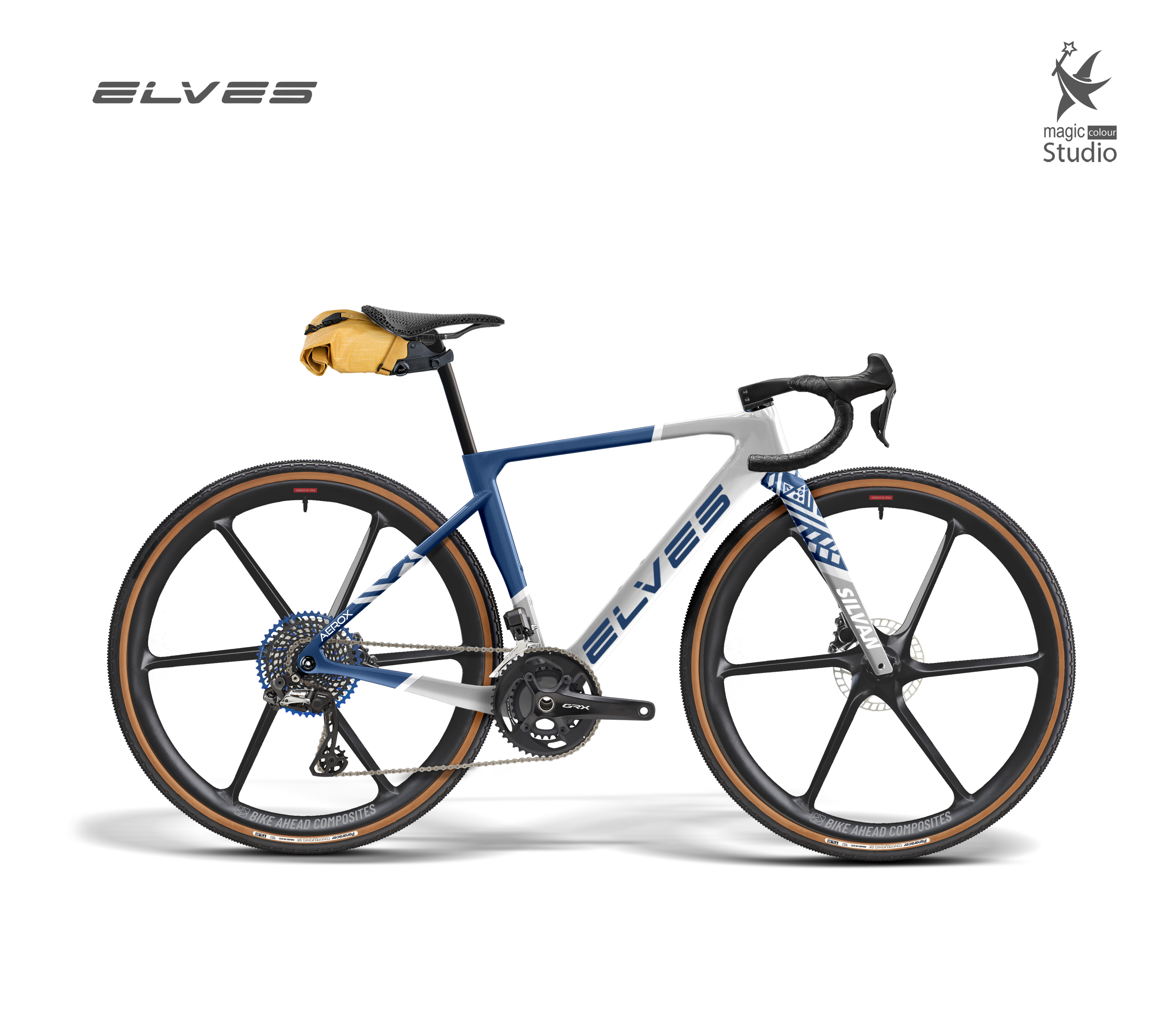 OROME VALAR SK40D Road Disc Wheelset - ALL CARBON SIX SPOKE SUPER-LIGHT WHEELSET