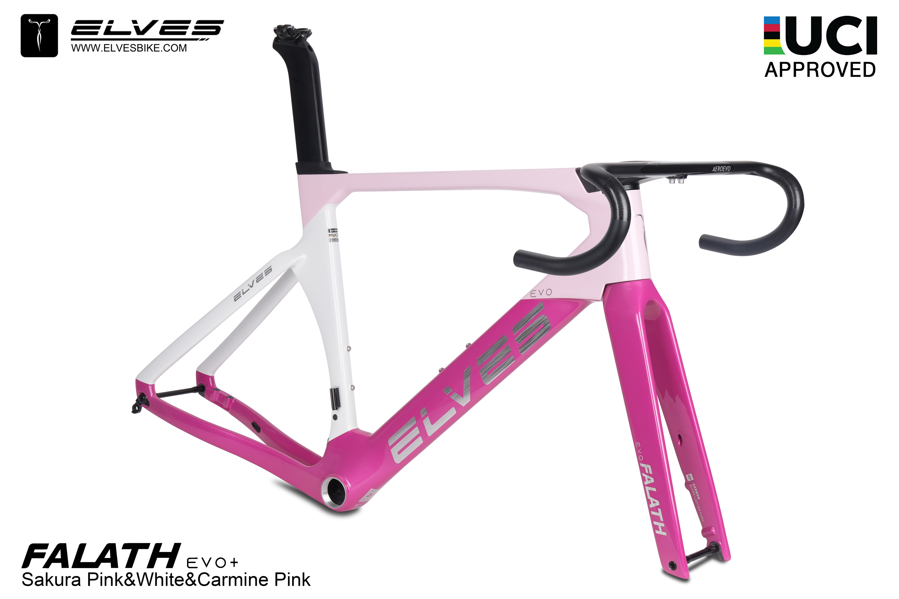 Sakura Pink&White&Carmine Pink