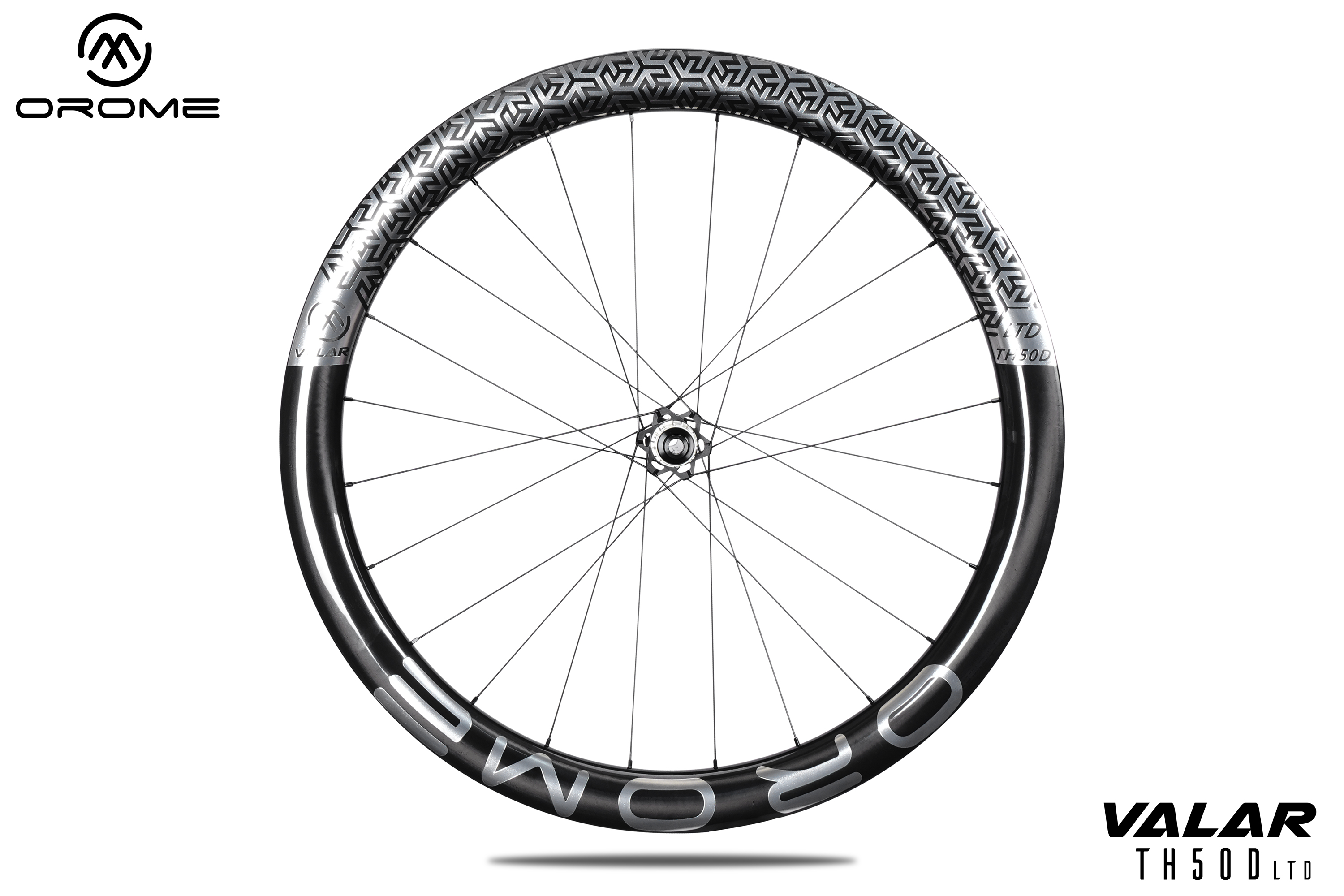 OROME VALAR TH50D Carbon Road Disc Brake Wheelsets, Disc Brake Carbon Wheels. Superlight Carbon Disc Brake Wheelsets