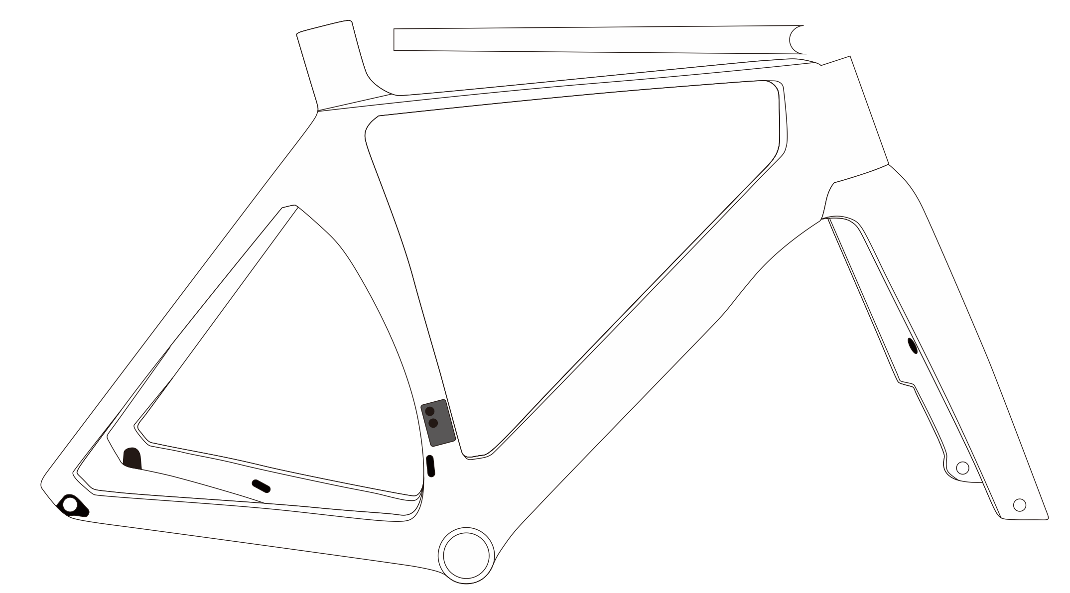 ELVES Falath EXP Aero Carbon Road Disc Framesets UCI Approved